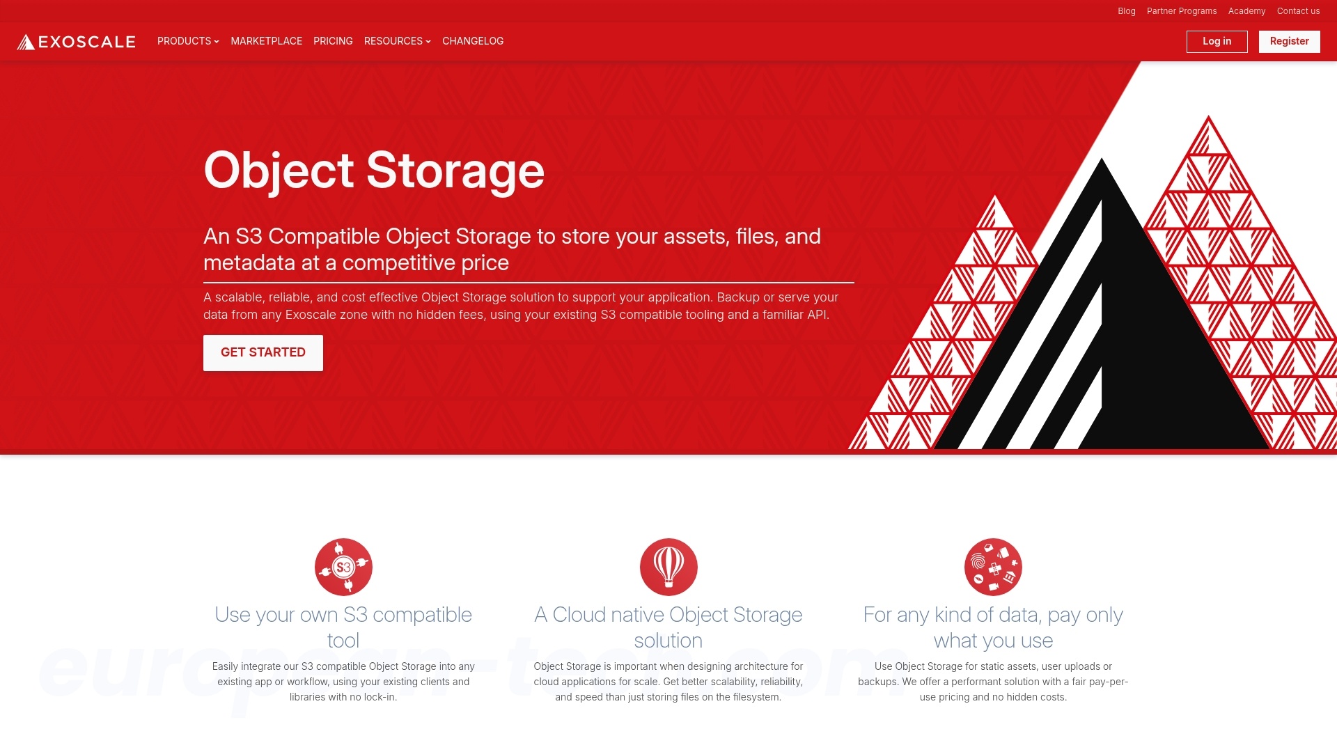Exoscale Object Storage - European alternative from Switzerland