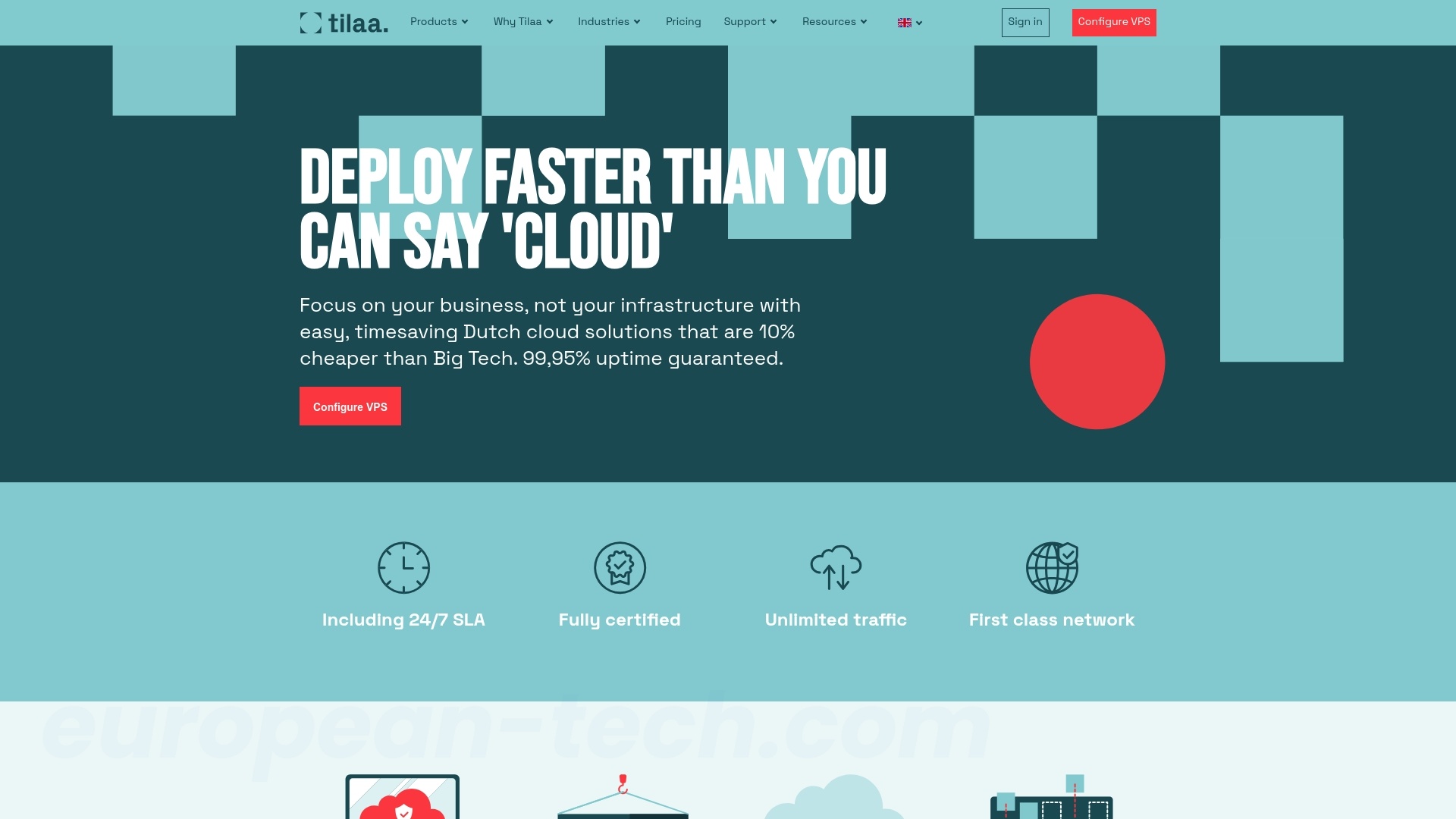 Tilaa - European alternative from Netherlands